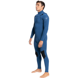 2022 Quiksilver Mens Everyday Sessions 4/3mm Chest Zip GBS Wetsuit EQYW103121 - Insignia Blue